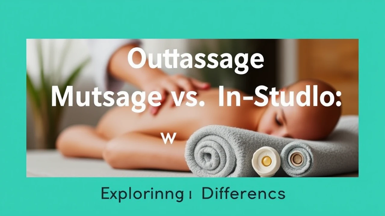 Outcall Massage vs. In-Studio: Which is Preferred? Exploring the Differences