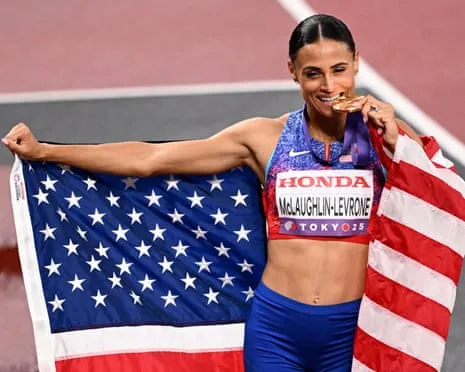 McLaughlin-Levrone posts fastest female 400m in four decades to claim gold