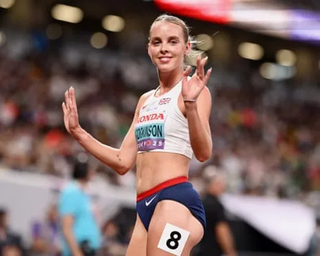 Keely Hodgkinson Escapes Boredom to Lift British Spirits in the Championships