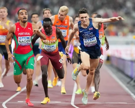 Great Britain's Jake Wightman Denied Gold as Portuguese Isaac Nader Takes Dramatic 1500m Title