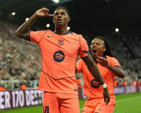 Forward ruins the Magpies' important occasion and declares: ‘I’m getting better at Barça’