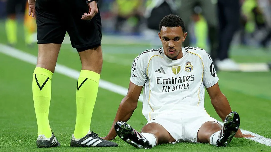 Alexander-Arnold suffers early injury in Los Blancos Champions League tie