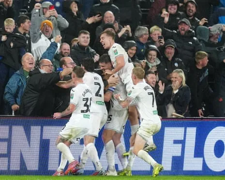 Frustration for Postecoglou as Swansea Surprise Nottingham Forest with Dramatic Turnaround