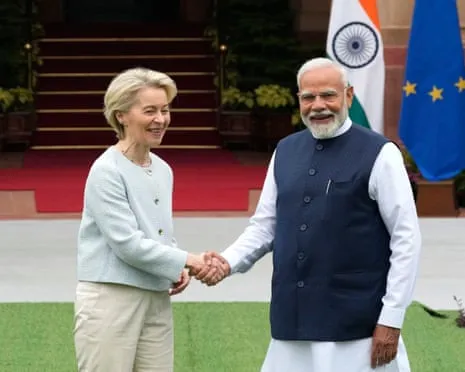 European Union Calls for Stronger Ties with India Regardless of Differences Regarding Russia